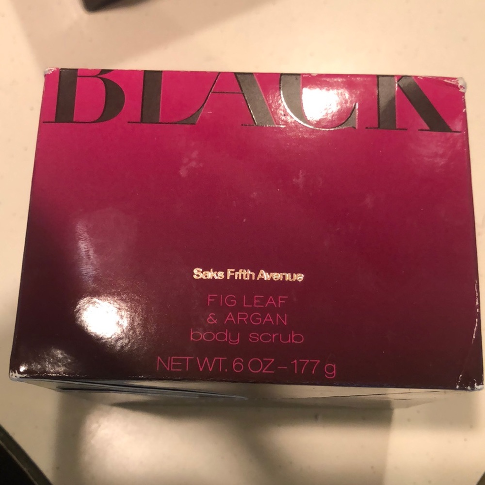 Saks Fifth Avenue body scrub